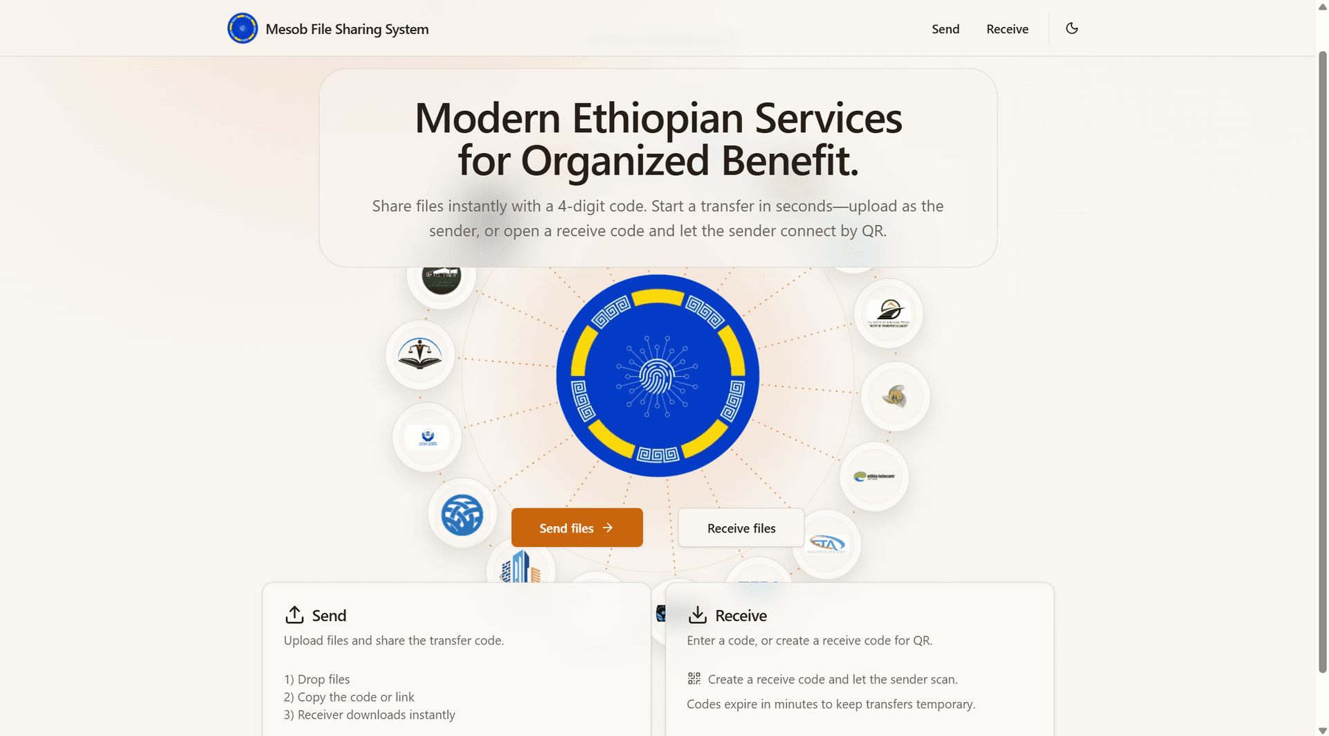 Mesob File Sharing System